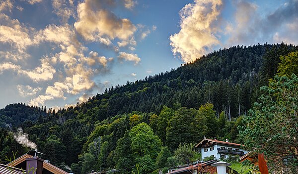 Угловой террасный дом с 3 комнатами | Kreuth | 70037 | Blick auf den Hirschberg