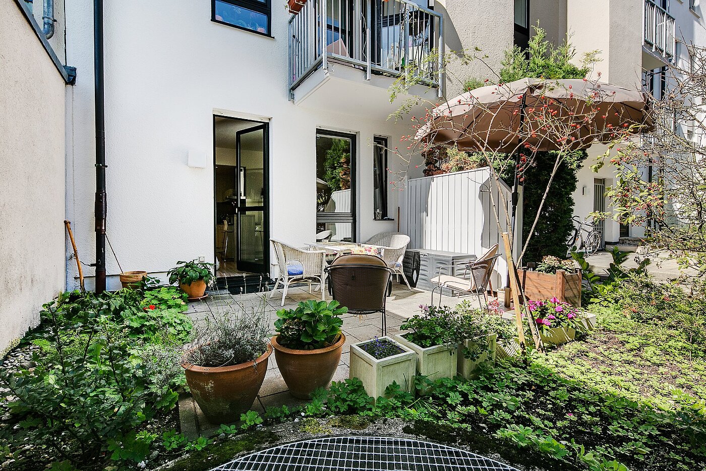 Квартира в многоэтажно доме с 1.5 комнатами | München-Laim | 2101ML3 | Sommerimpression