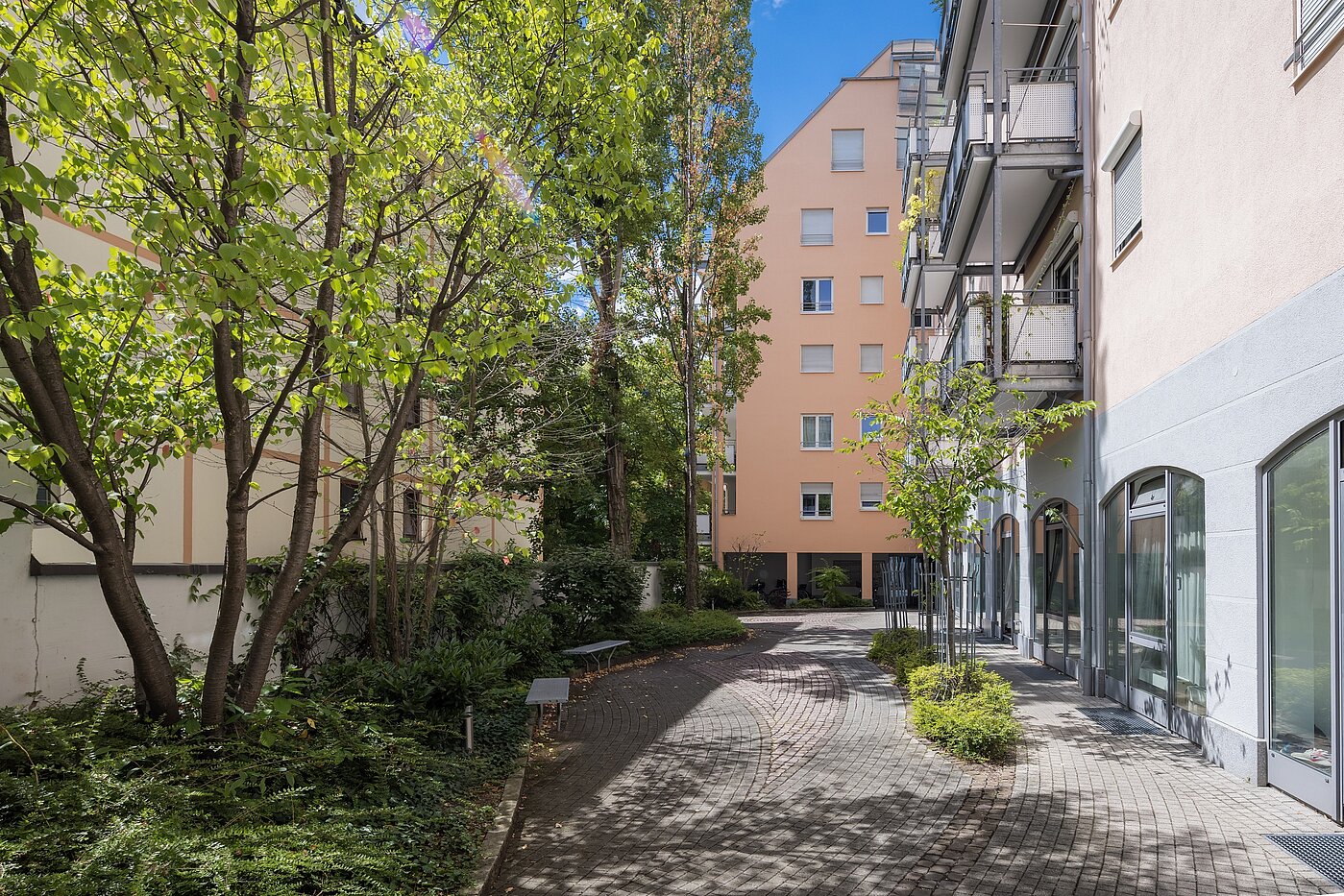 Квартира в многоэтажно доме с 1 комнатная | München-Maxvorstadt | 2206ML5 | Sehr ruhiger, begrünter Innenhof