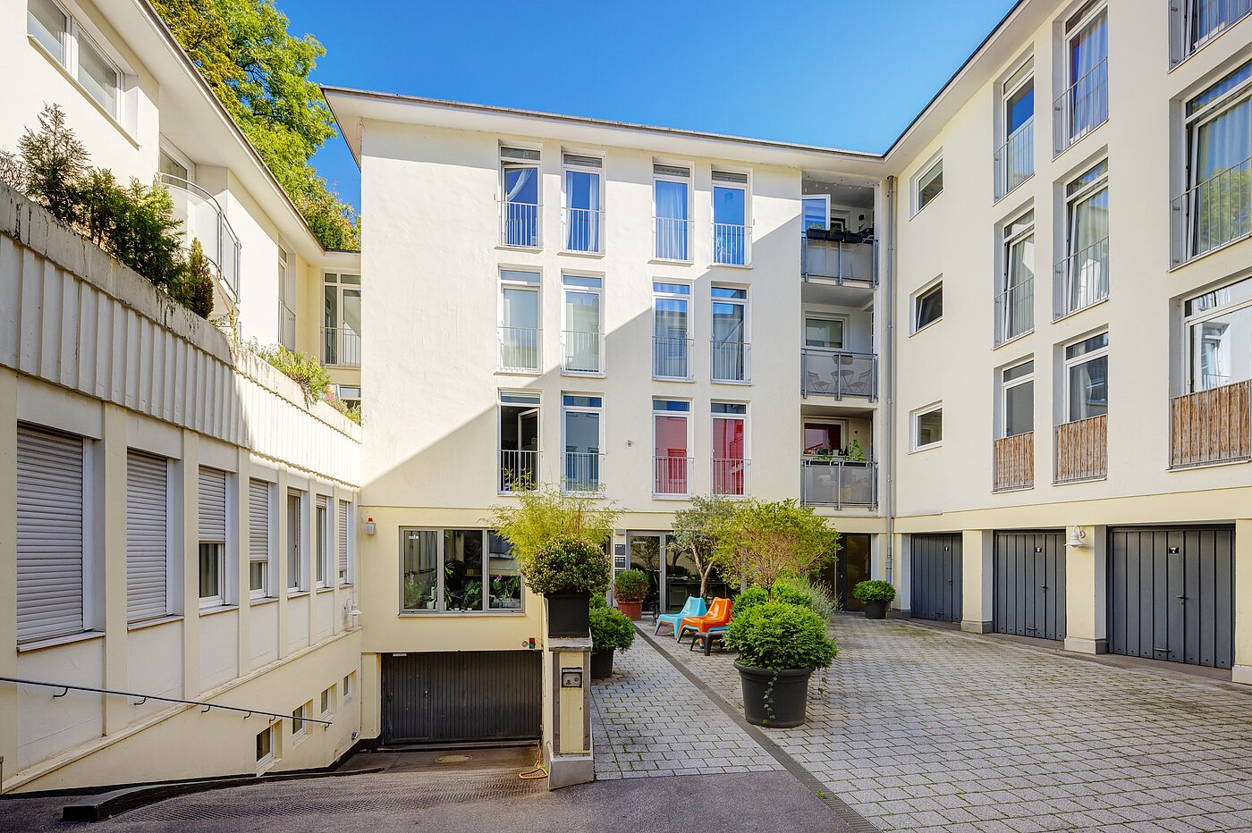 Квартира в многоэтажно доме с 1 комнатная | München-Maxvorstadt | 70027 | Ruhiger Innenhof