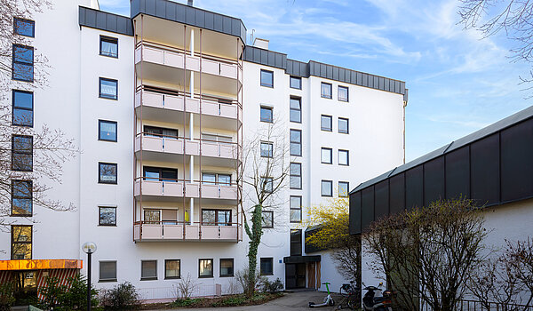 Apartment с 1 комнатная | München-Untermenzing | 70298 | Außenansicht