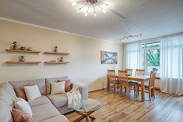 Neuaubing: Приезжайте домой или обеспечьте возвращение - Просторная 4-комнатная квартира - аренда на определенный срок