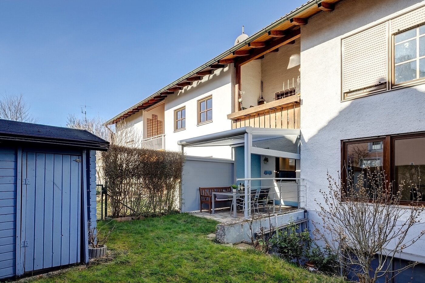 Квартира в многоэтажно доме с 4 комнатами | Ismaning | 700081 | Gartenansicht