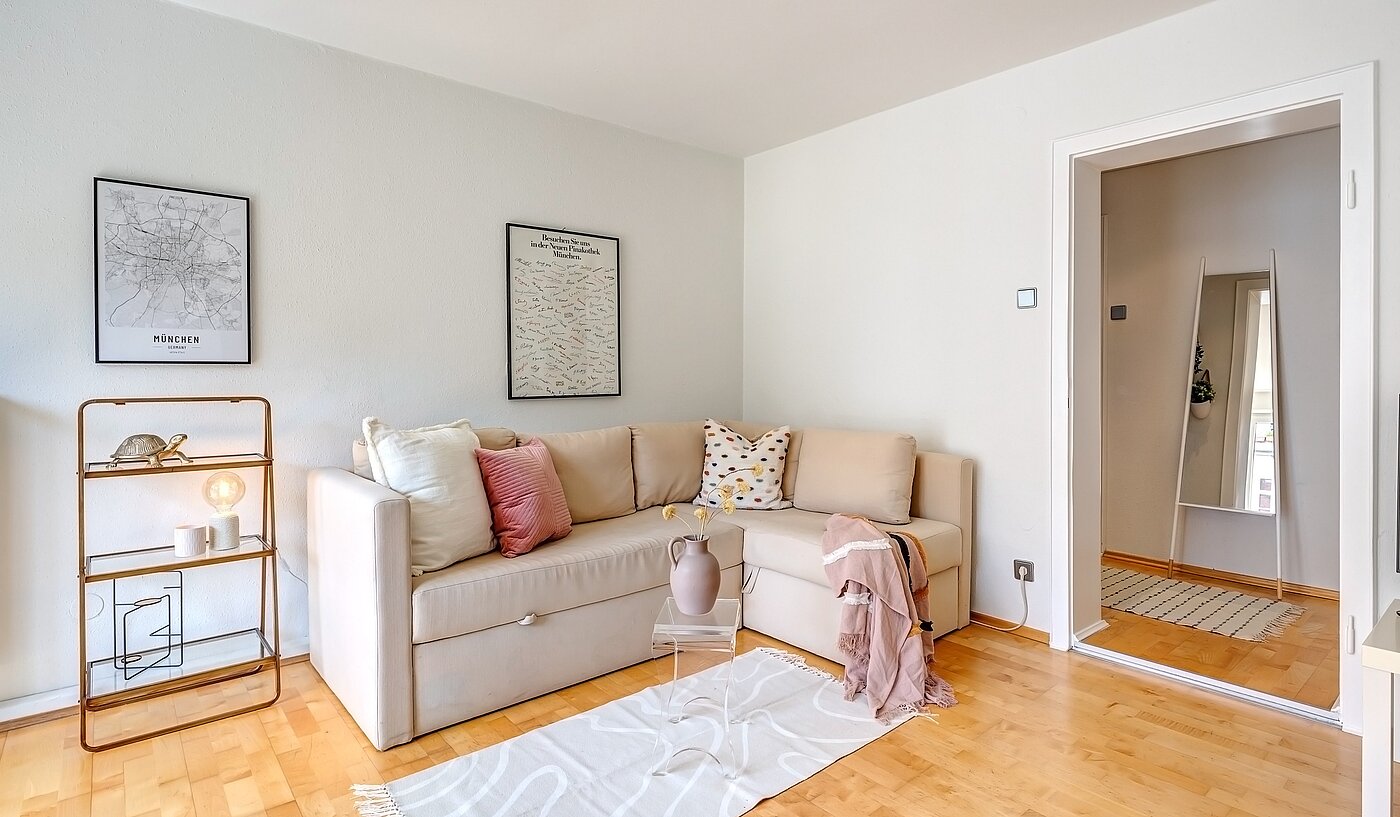 Квартира в многоэтажно доме с 1.5 комнатами | München-Schwabing | 70014 | Wohnen und...