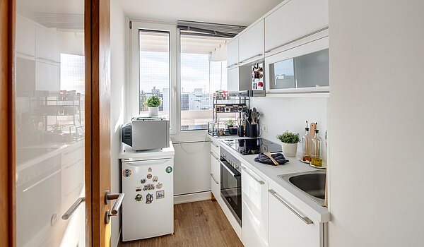 Квартира в многоэтажно доме с 3 комнатами | München-Schwabing | 703181 | Küche...