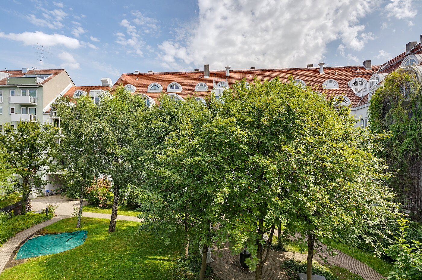 Квартира в многоэтажно доме с 1.5 комнатами | München-Lehel | 2107ML9 | Gemeinschaftsgarten