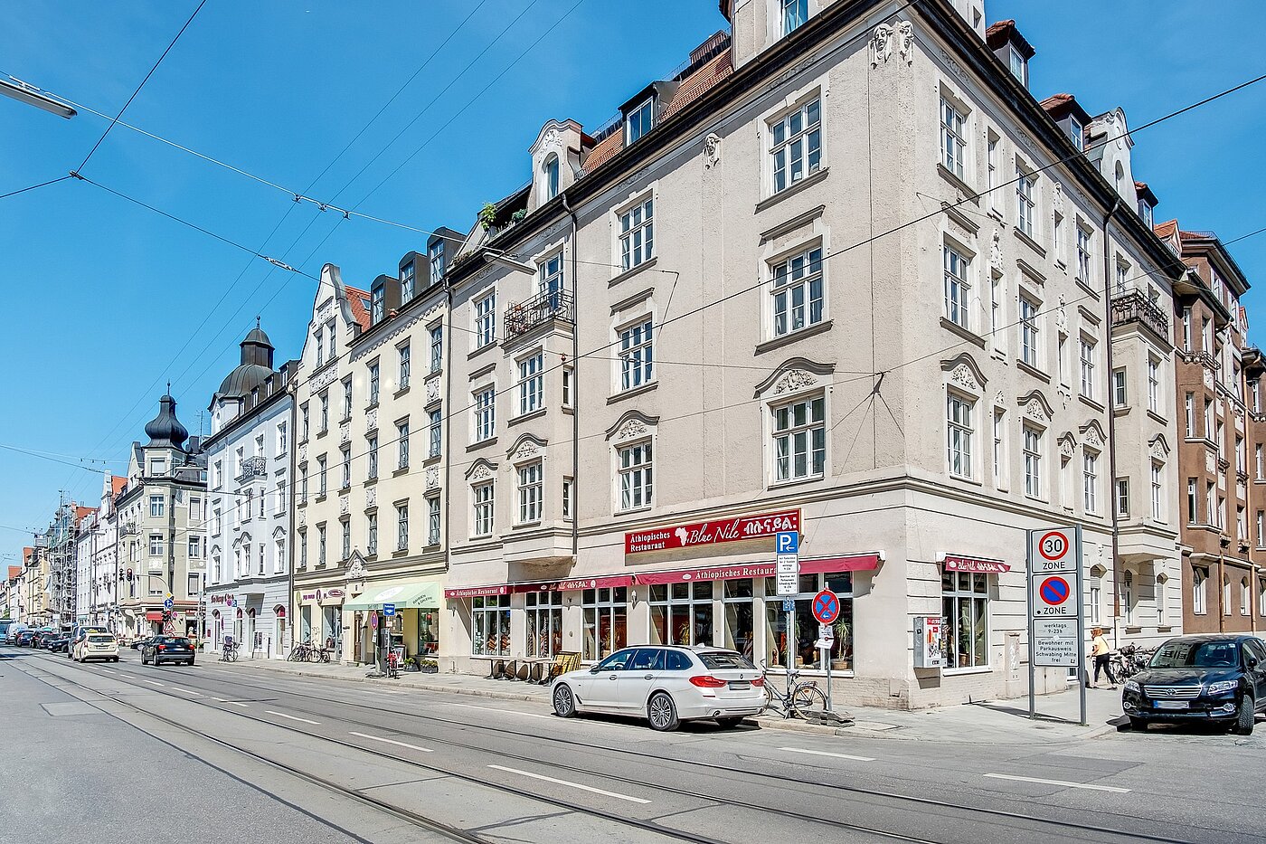 Квартира в многоэтажно доме с 2 комнатами | München-Schwabing | 2205ML71 | ...Restaurants gleich in der Umgebung