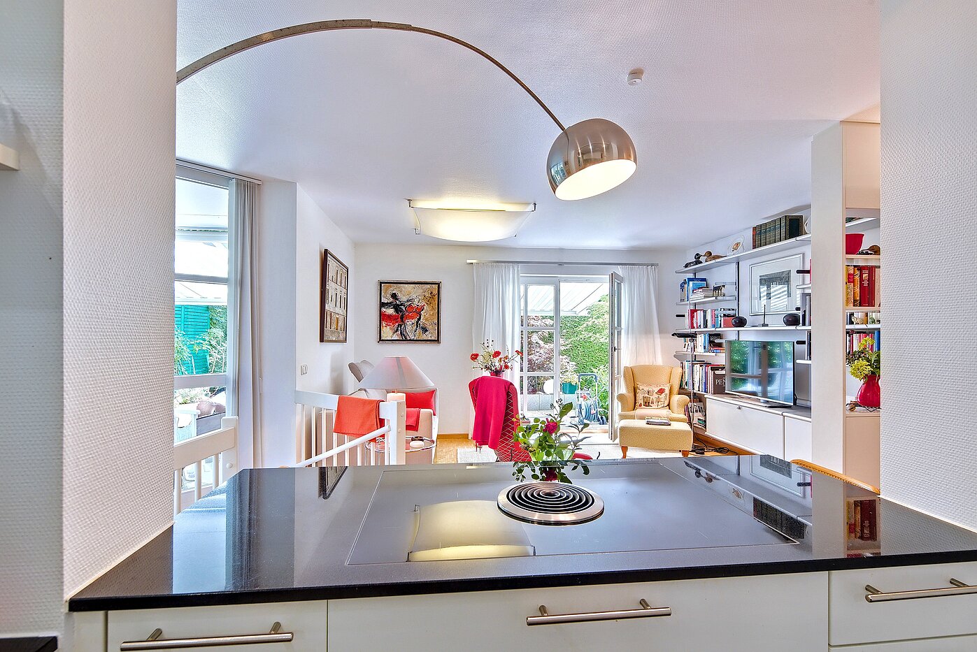 Плоский с 2 комнатами | München-Obermenzing | 70280 | Kochinsel mit BORA-Abzug