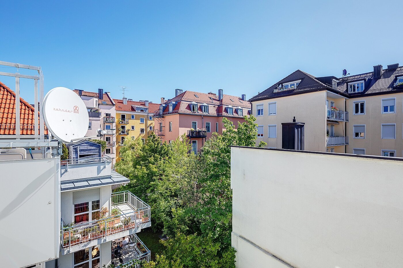 Квартира в многоэтажно доме с 1 комнатная | München-Neuhausen | 2010ML6 | ...mit Blick über Neuhausen