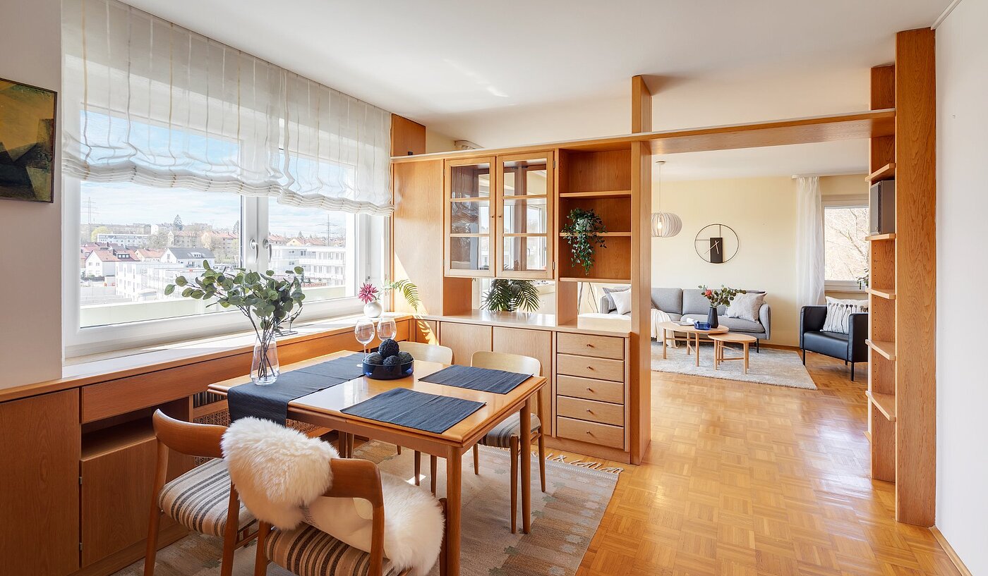 Квартира в многоэтажно доме с 4 комнатами | Freising | 2003ML7 | ...und Essbereich