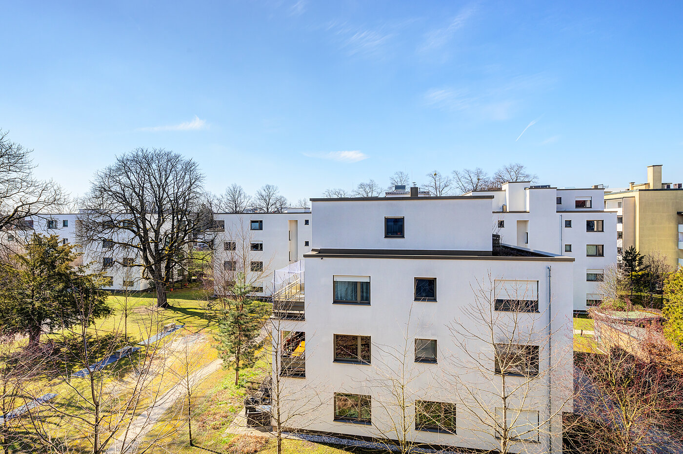Apartment с 1 комнатная | München-Ramersdorf | 70415 | Blick vom Balkon
