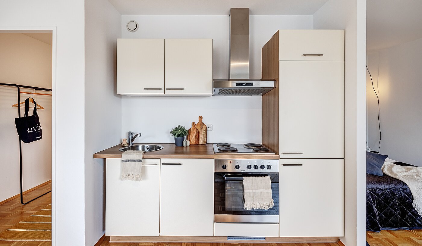 Квартира в многоэтажно доме с 1 комнатная | München-Milbertshofen | 2112ML4 | ...Apartmentküche