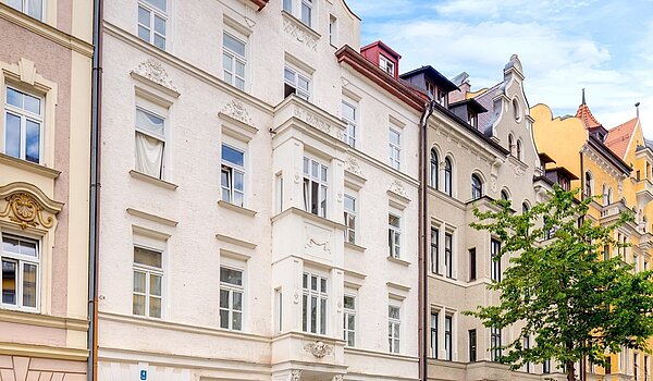 Мансардная квартира с 1 комнатная | München-Sendling | 700402 | Vordergebäude unter Denkmalschutz