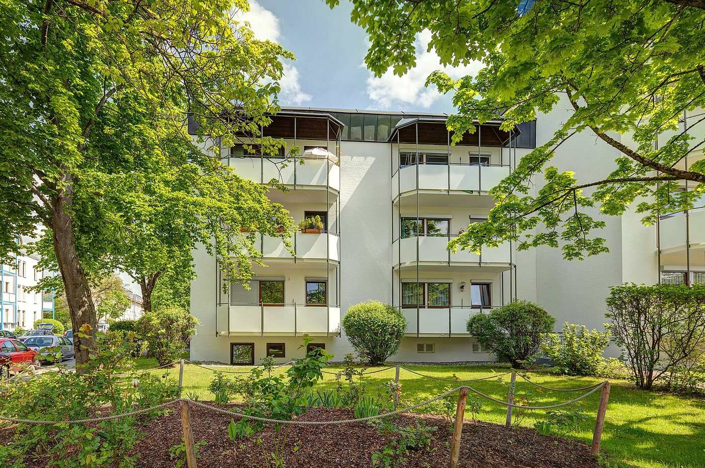 Квартира в многоэтажно доме с 2 комнатами | München-Allach | 1903ML6 | Hausansicht