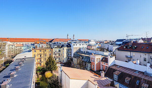 Квартира в многоэтажно доме с 1 комнатная | München-Maxvorstadt | 70397 | ...mit Blick über München