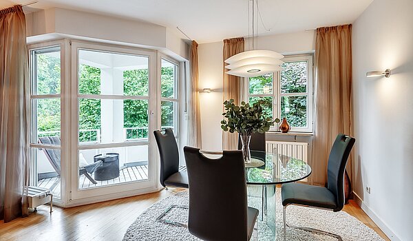 Квартира в многоэтажно доме с 3 комнатами | München-Harlaching | 2108ML3 | ...Essbereich mit Zugang...