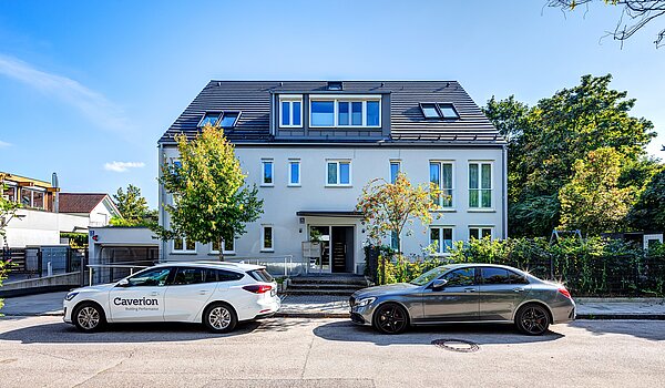 Дуплекс с 4 комнатами | München-Obermenzing | 701553 | Ansicht von der Straße aus