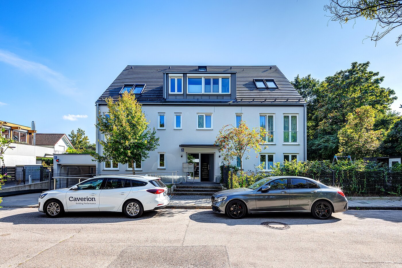 Дуплекс с 4 комнатами | München-Obermenzing | 701553 | Ansicht von der Straße aus