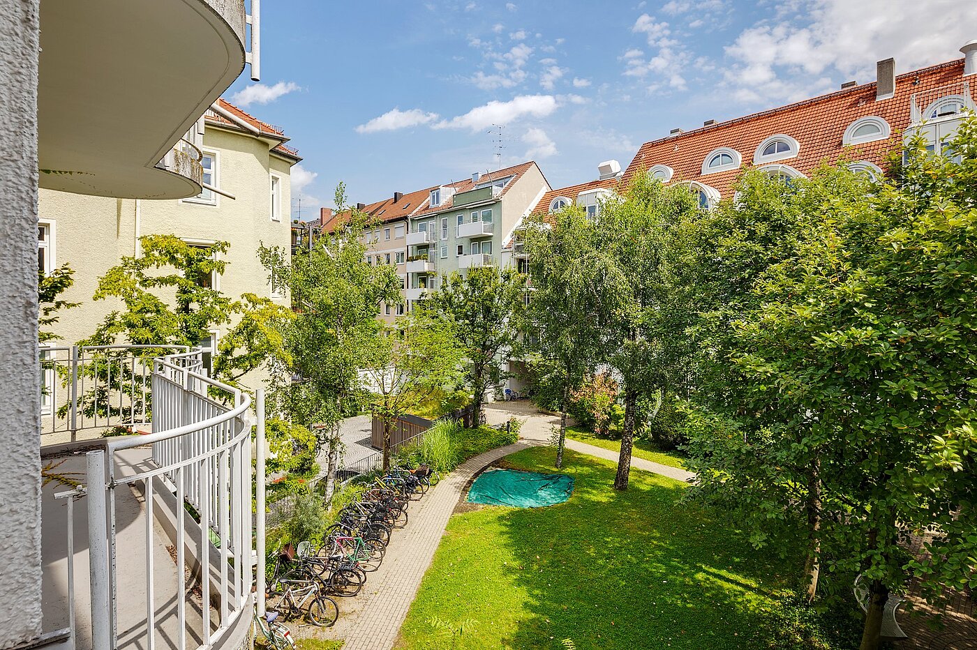 Квартира в многоэтажно доме с 1.5 комнатами | München-Lehel | 2107ML9 | Grüne Aussichten