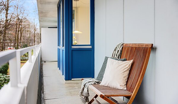 Квартира в многоэтажно доме с 3.5 комнатами | München-Bogenhausen | 70305 | Schattiger Nordbalkon