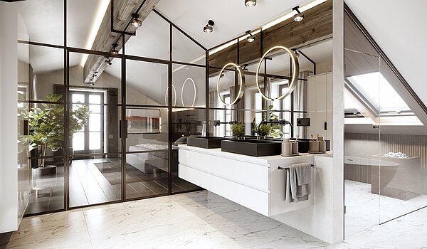 Особое свойство с 15 комнатами | Bad Wiessee | 701591 | Landhaus Master Bath