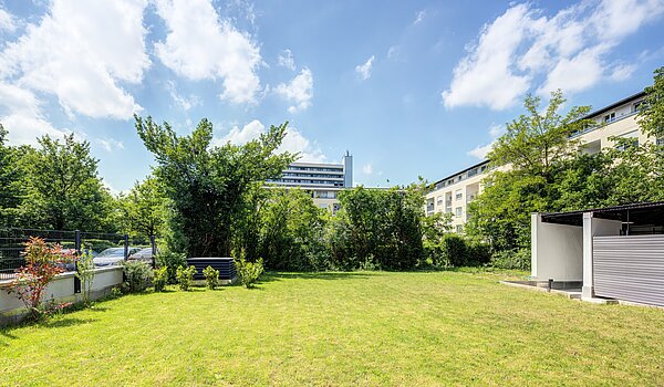 Квартира в многоэтажно доме с 2 комнатами | München-Sendling-Westpark | 704131 | Gemeinsamer Garten