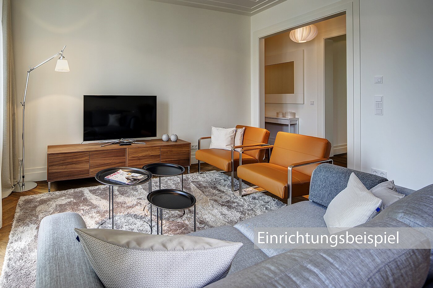 Квартира в многоэтажно доме с 2 комнатами | München-Schwanthalerhöhe | 1702ML2 | Wohnen-Beispiel