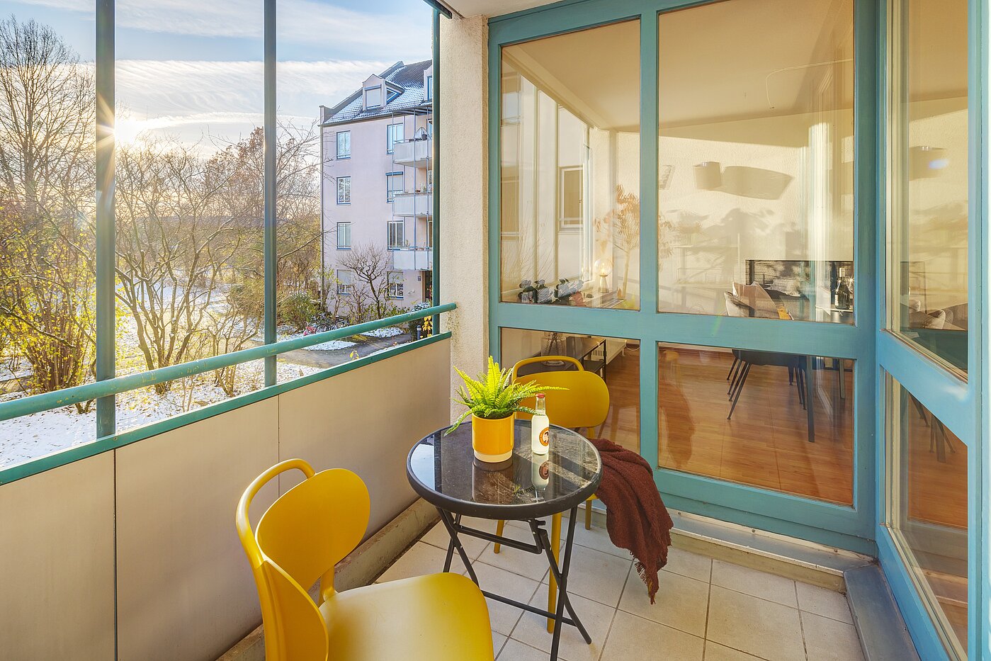 Квартира в многоэтажно доме с 3 комнатами | München-Bogenhausen | 70085 | Südbalkon mit Blick...