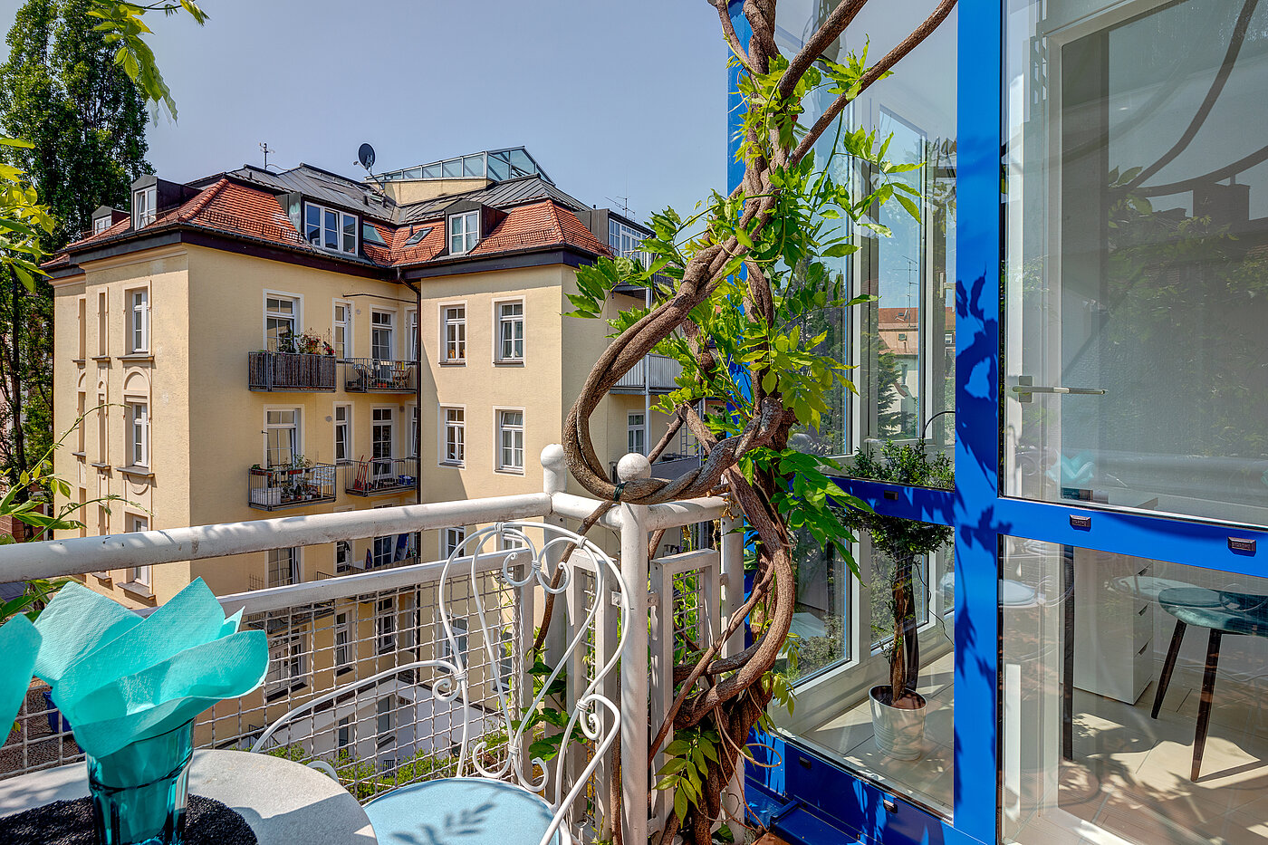 Квартира в многоэтажно доме с 2 комнатами | München-Schwabing | 70434 | Highlight - Balkon...