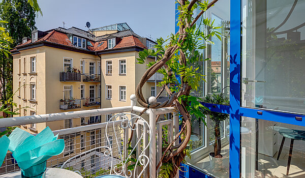 Квартира в многоэтажно доме с 2 комнатами | München-Schwabing | 70434 | Highlight - Balkon...
