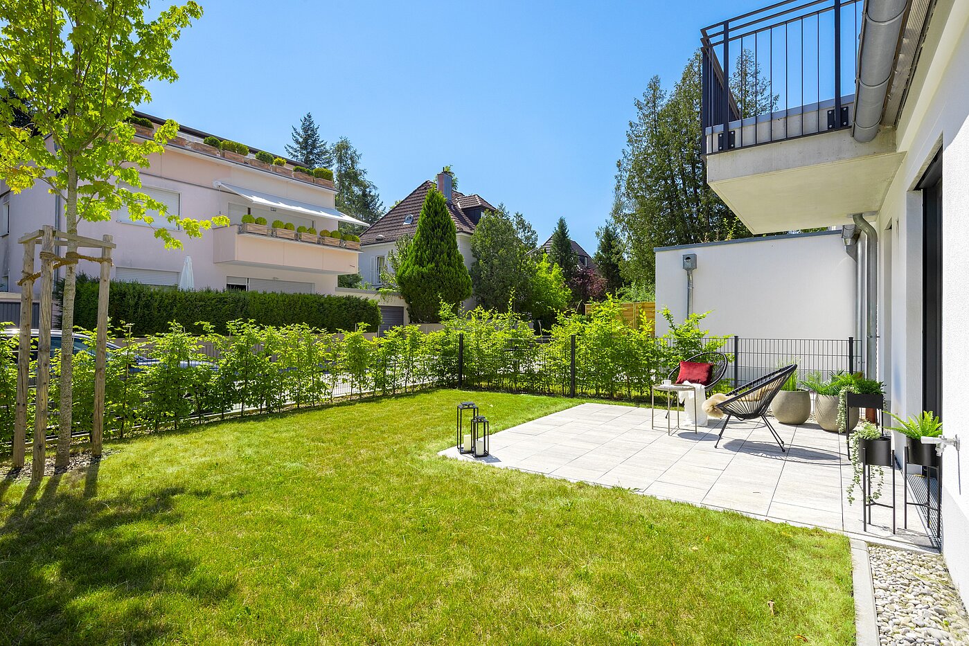 Terrassenwohnung с 2 комнатами | München-Harlaching | 70372 | ...mit eigenem Garten