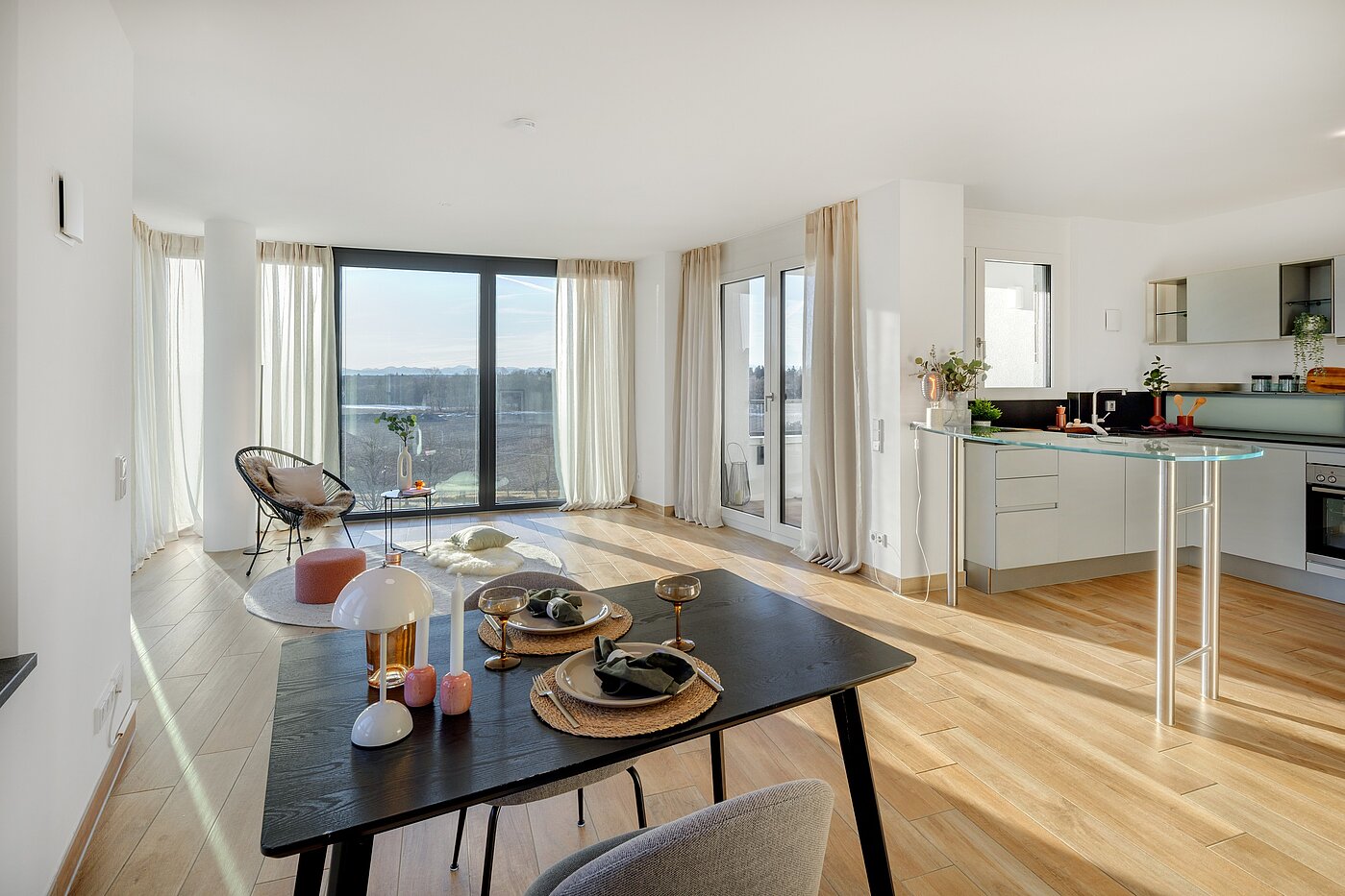 Квартира в многоэтажно доме с 3 комнатами | München-Obersendling | 70260 | Essbereich