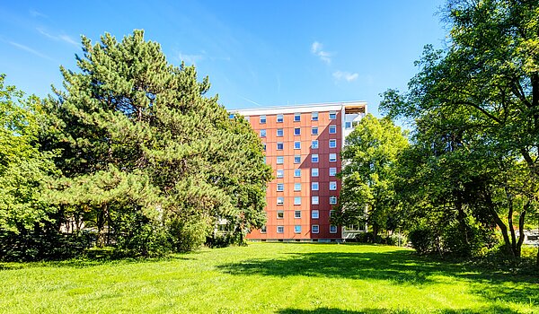 Квартира в многоэтажно доме с 4 комнатами | München-Aubing | 70276 | Gebäuderückansicht