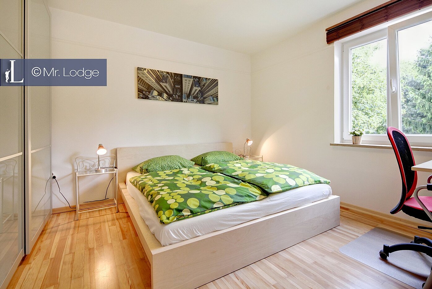 Квартира в многоэтажно доме с 2 комнатами | München-Laim | 1704ML3 | Schlafzimmer