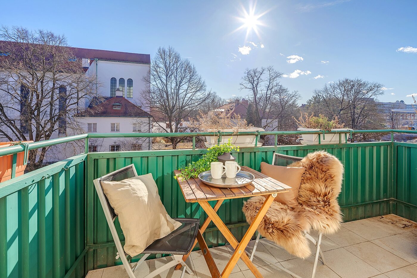 Квартира в многоэтажно доме с 4 комнатами | München-Berg am Laim | 2002ML3 | sonniger Balkon