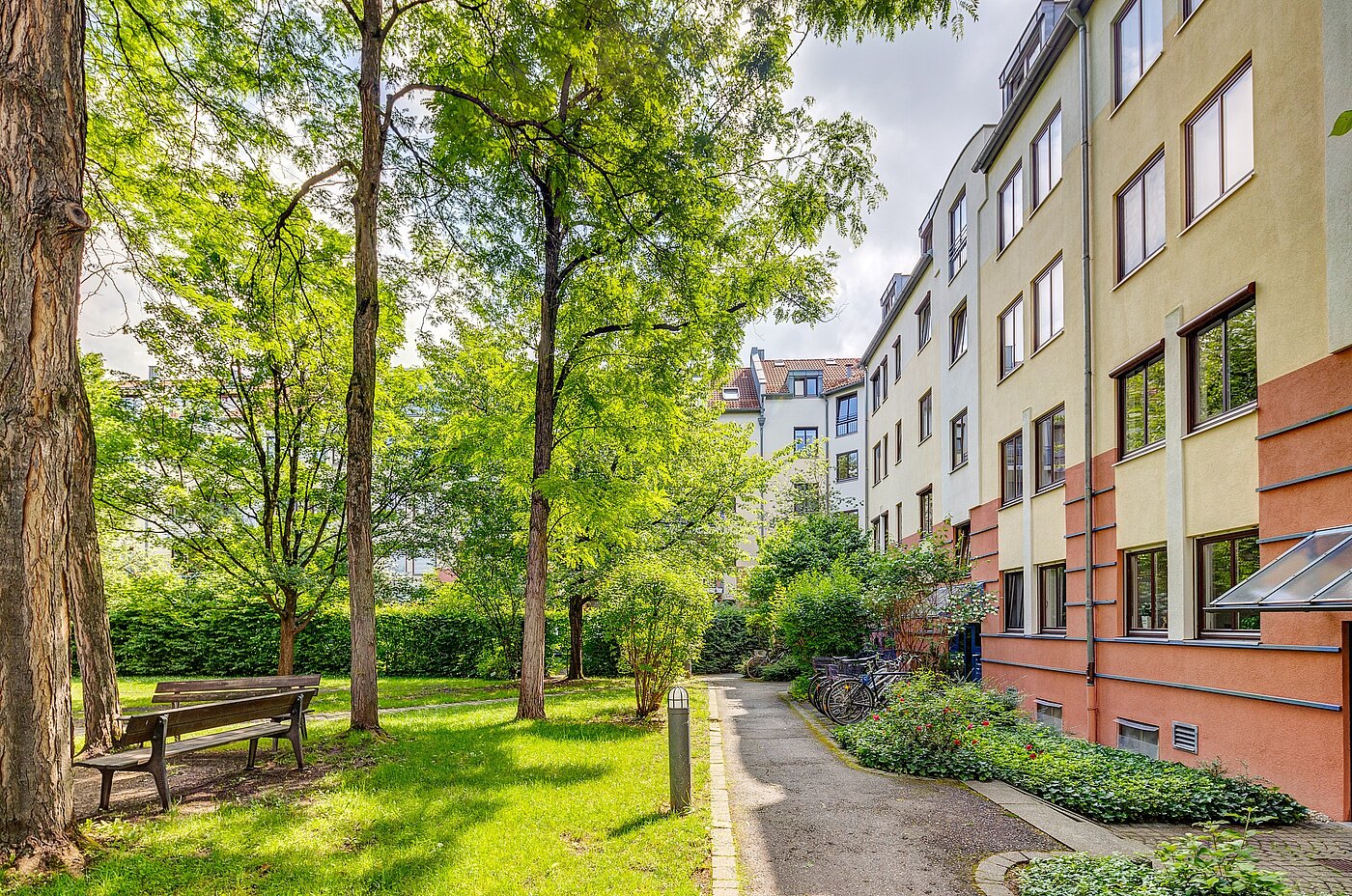 Квартира в многоэтажно доме с 2 комнатами | München-Schwabing | 2205ML62 | ...mit Fahrradabstellmöglichkeiten...