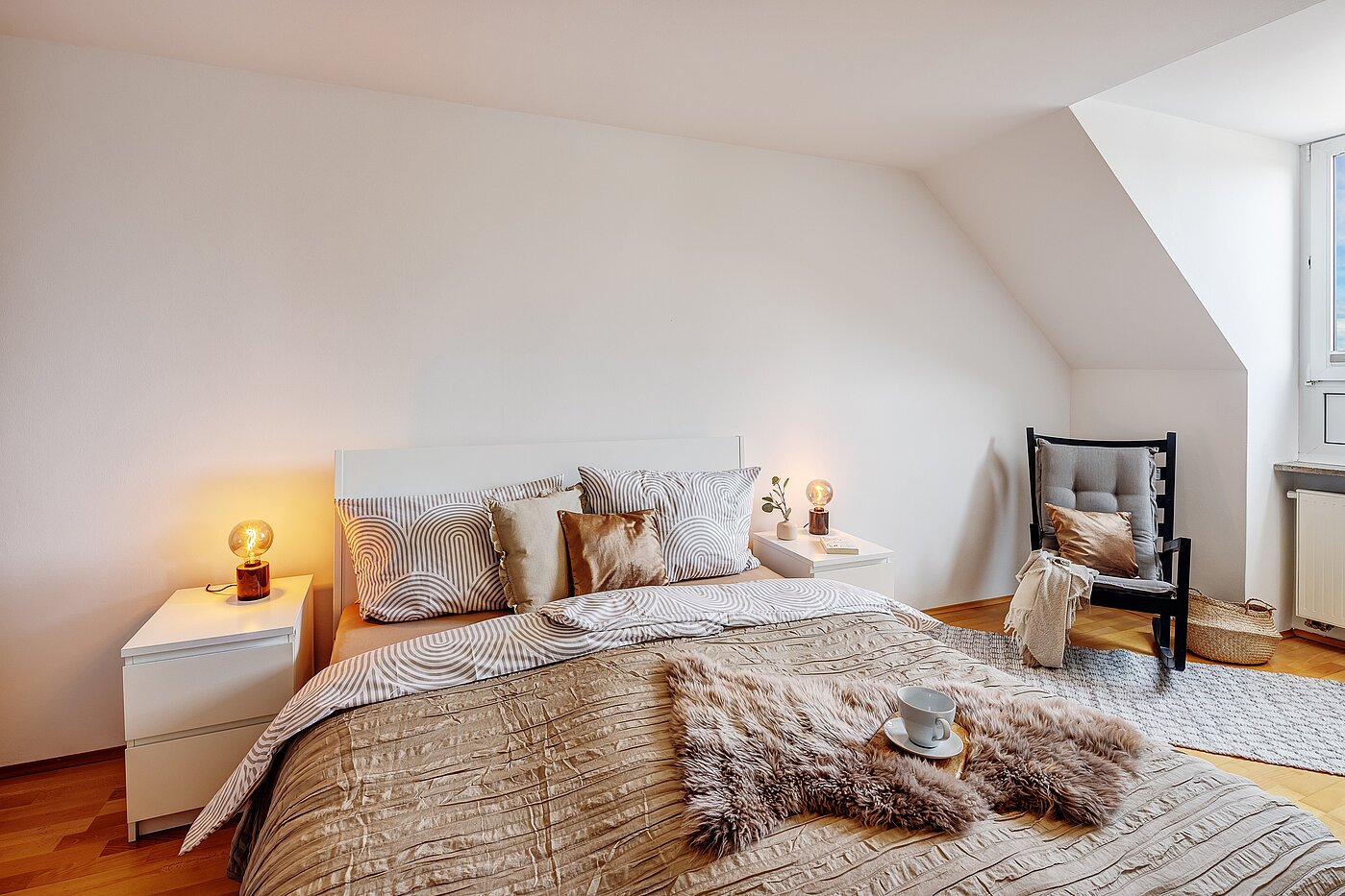 Мансардная квартира с 2 комнатами | München-Au | 2209ML3 | Schlafzimmer...