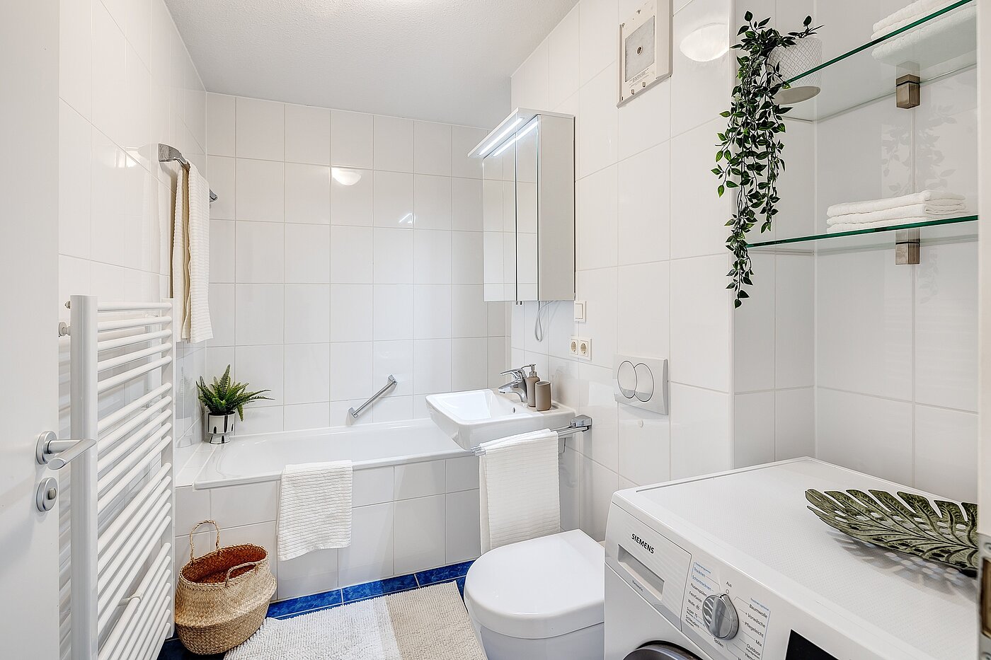 Квартира в многоэтажно доме с 3 комнатами | München-Laim | 2206ML2 | Und Bad Nr. 2 ganz in weiß...