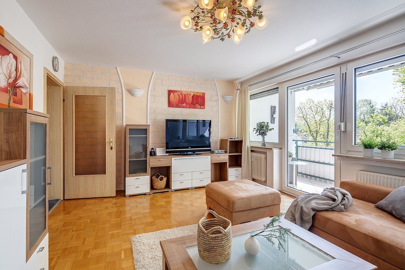 Квартира в многоэтажно доме с 2 комнатами | München-Ramersdorf | 1812ML2 | ... Wohnzimmer mit...