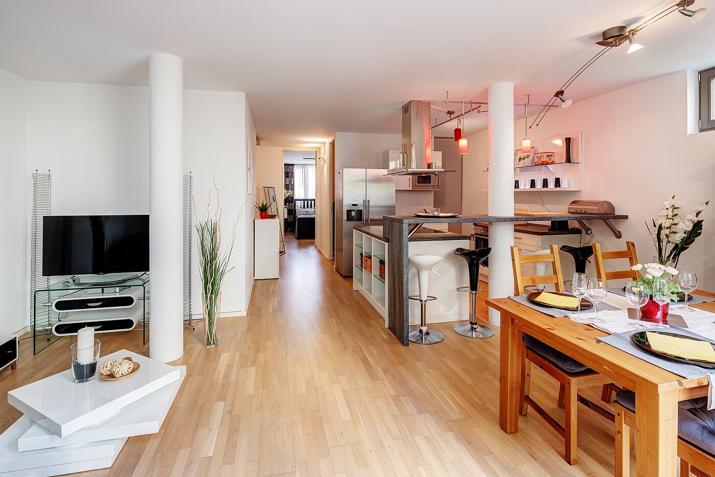 Квартира в многоэтажно доме с 2 комнатами | München-Au | 70108 | Blick in die Wohnung