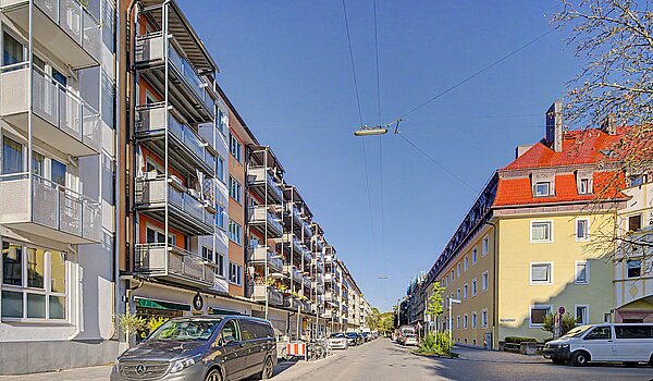 Apartment с 1 комнатная | München-Sendling | 70479 | Außenansicht