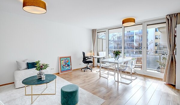 Квартира в многоэтажно доме с 2 комнатами | München-Maxvorstadt | 70001