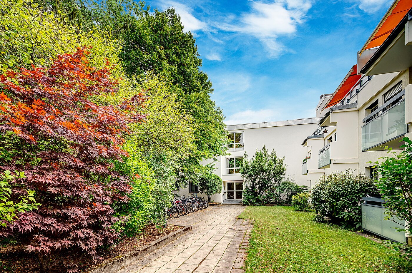 Квартира в многоэтажно доме с 1.5 комнатами | München-Sendling-Westpark | 2207ML4 | Schön eingewachsene Grünanlage...