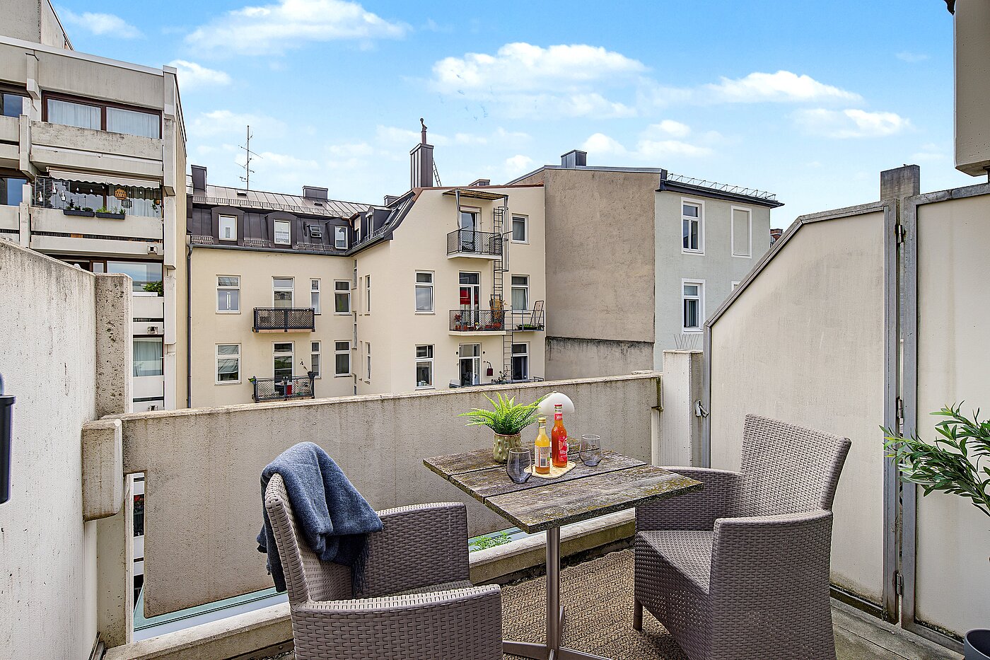 Apartment с 1 комнатная | München-Maxvorstadt | 70448 | Terrasse