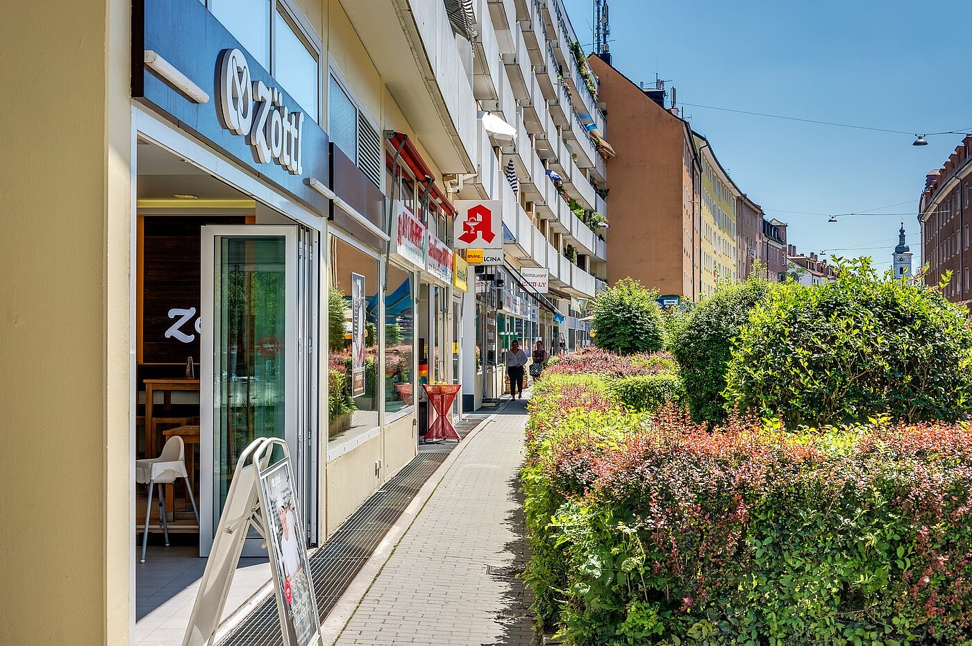 Квартира в многоэтажно доме с 1 комнатная | München-Sendling | 2201ML3 | Einkaufsmöglichkeiten