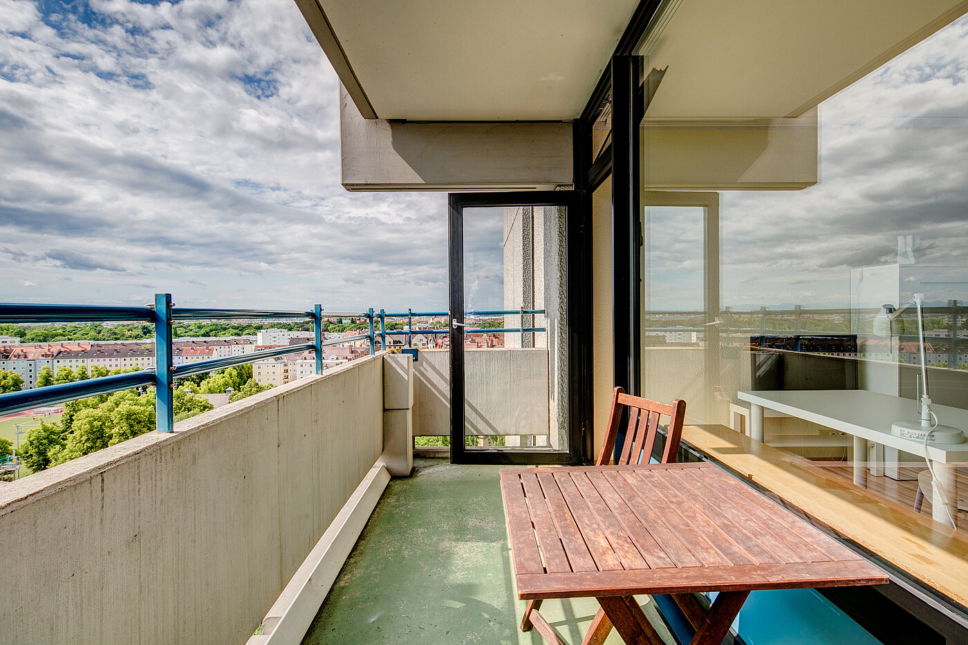 Apartment с 1 комнатная | München-Haidhausen | 70275 | Balkon