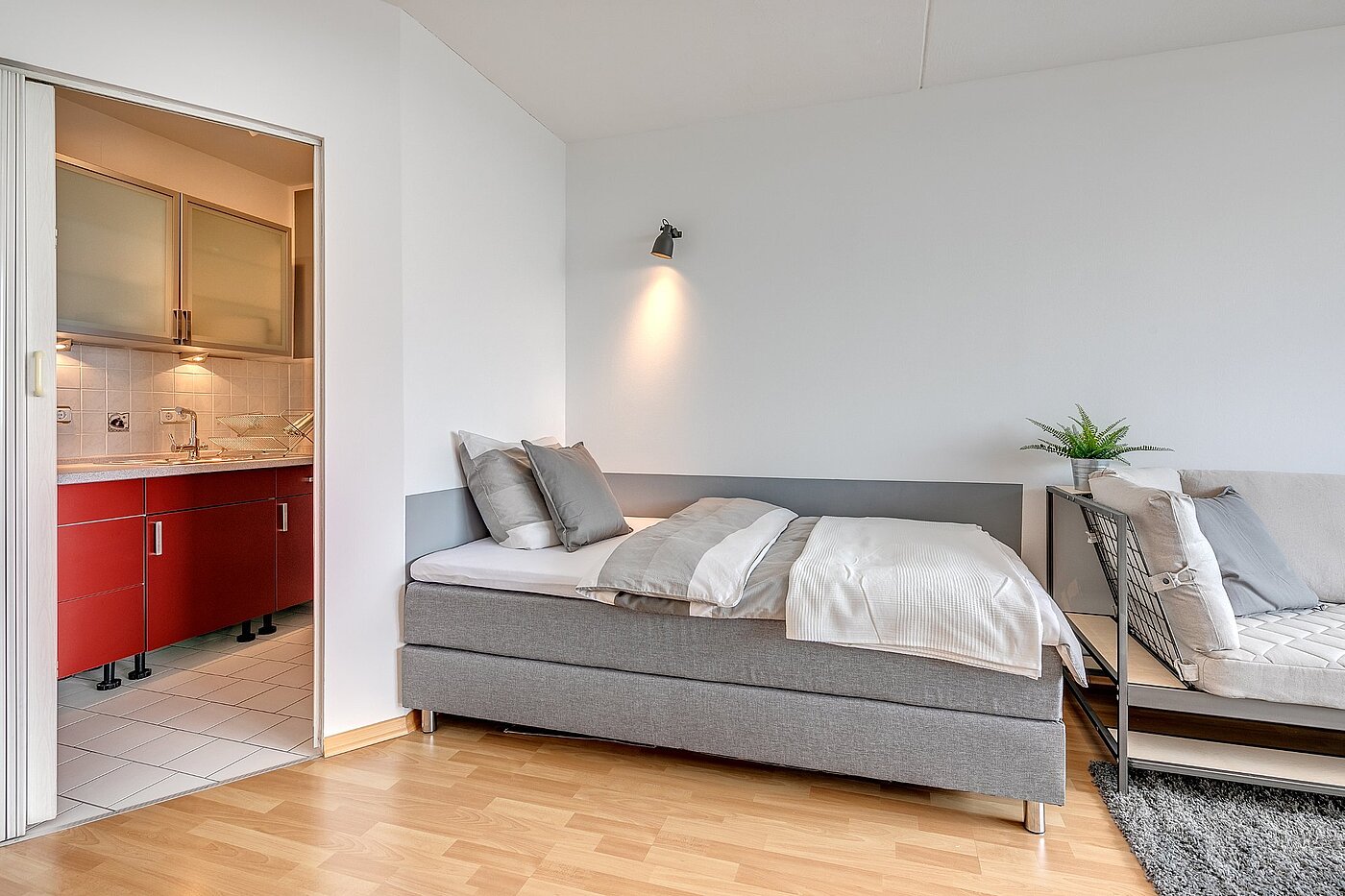 Квартира в многоэтажно доме с 1 комнатная | München-Moosach | 1903ML3 | Blick in die Küche