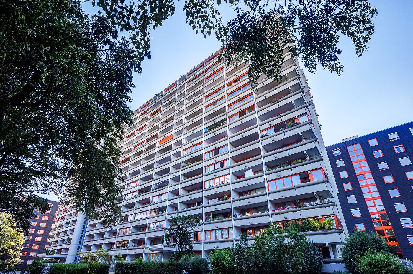 Квартира в многоэтажно доме с 1 комнатная | München-Laim | 70175 | Ansicht vom Innenhof aus