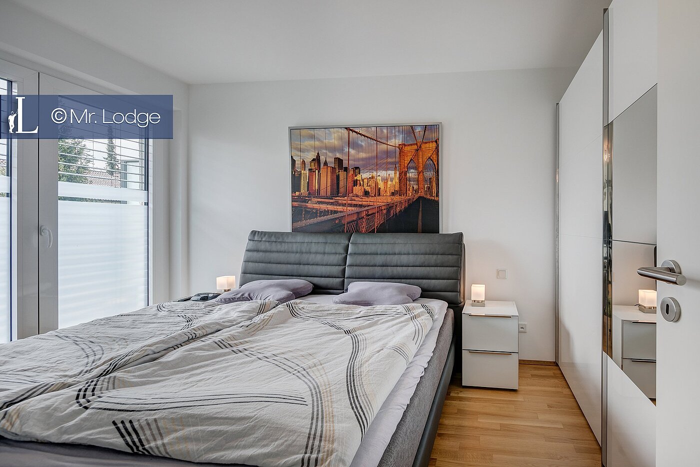 Квартира в многоэтажно доме с 2 комнатами | München-Sendling-Westpark | 1801ML3 | Geräumiges Schlafzimmer