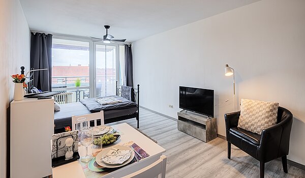 Квартира в многоэтажно доме с 1 комнатная | München-Haidhausen | 70482 | Wohnbereich